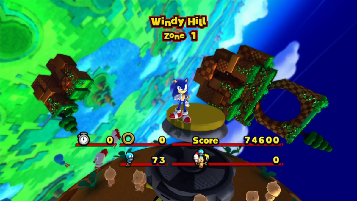 Sonic Lost World screenshot 4 for Wii U